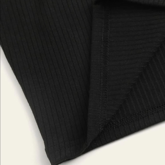 Sold out-New off shoulder crop top one shoulder - Picture 3 of 3